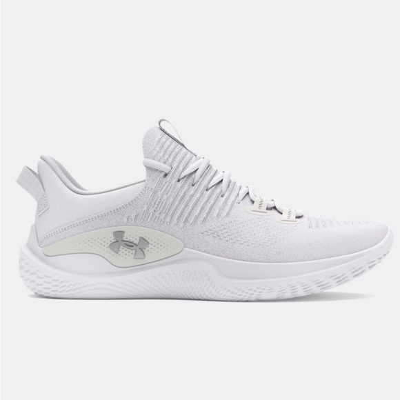 Under Armour Dynamic Intelliknit Training Shoe in White Size 11 NWOB - Picture 1 of 10